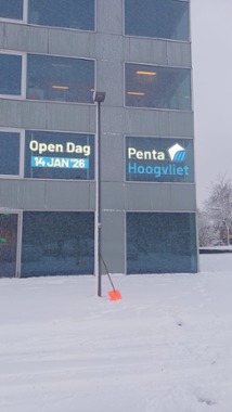 7 januari school gesloten i.v.m. het slechte weer